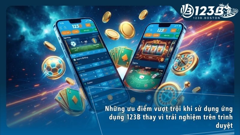 Sử dụng phiên bản app 123B khắc phục tình trạng chặn mạng