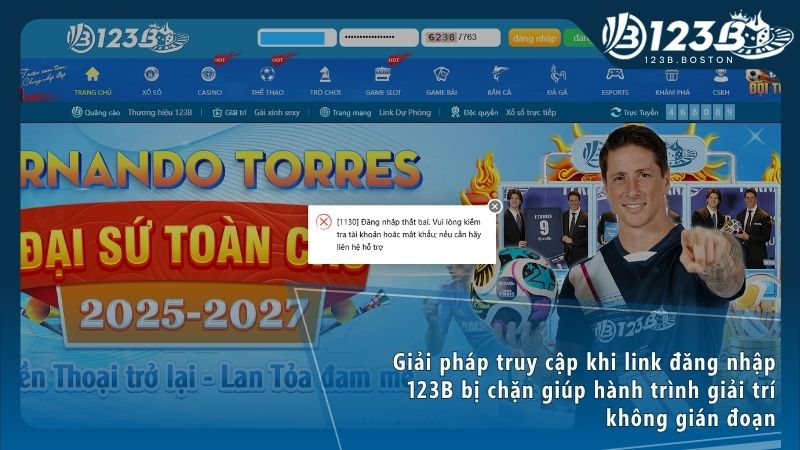 Quy trình hỗ trợ lấy lại mật khẩu đăng nhập 123B khi hội viên chẳng may quên thông tin